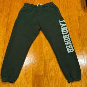 PacSun Dark Green Unisex Joggers size Medium